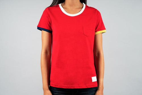 Red Sports Tee - michelle.97